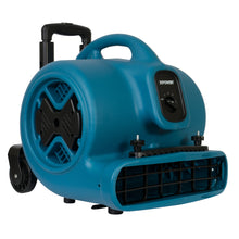 XPOWER P-630HC 1/2 HP 2980 CFM Air Mover, Dryer, Fan, Blower with Telescopic Handle, Wheels, Carpet Clamp