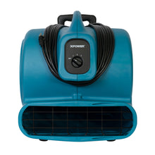 XPOWER X-830H 1 HP Air Mover, Carpet Dryer, Floor Fan, Blower with Telescopic Handle and Wheels