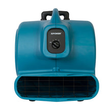 XPOWER X-830H 1 HP Air Mover, Carpet Dryer, Floor Fan, Blower with Telescopic Handle and Wheels