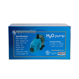 Elemental Solutions H2O Pump, 529 GPH