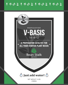 Bean Stalk V-Basis controlled release fertilizer for Veg - 1 lb pouch - Case of 20