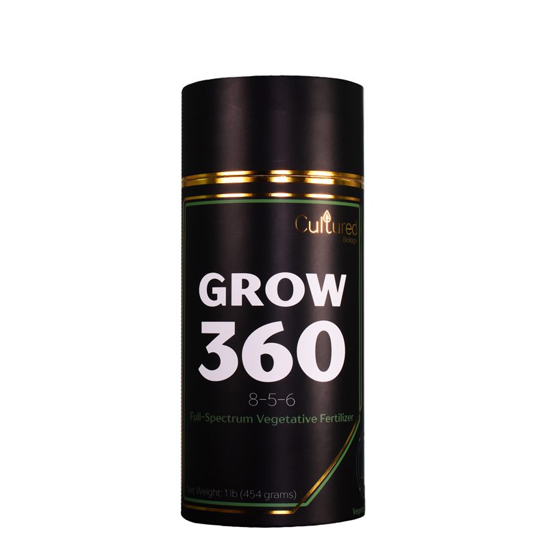 Cultured Biologix Grow360 20 lbs (1-part vegetative fertilizer) Root Growth, Fertilizer