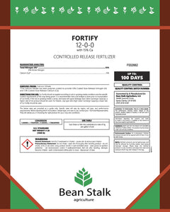 Bean Stalk Fortify controlled release fertilizer w/Calcium and magnesium - 50 lb pail