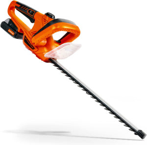 SuperHandy Hedge Trimmer 17-Inch Cordless Electric 20V 2Ah Lightweight Lawn and Garden Landscaping