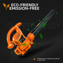 SuperHandy 3 in 1 Leaf Blower, Vacuum and Mulcher Electric 120V 12-Amp Corded Debris Duster 220MPH (MAX) 2 Stage Variable Speed Lightweight for Yard, Lawn, Garden and Landscaping