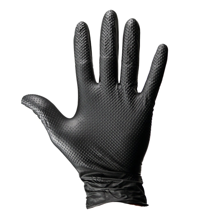 Dirt Defense 6mil Diamond Grip Gloves 100 pack