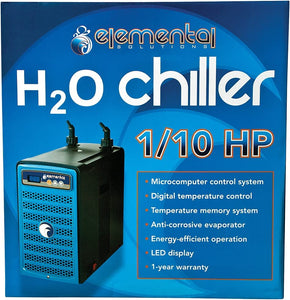 Elemental Solutions H2O Chiller, 1/10 HP