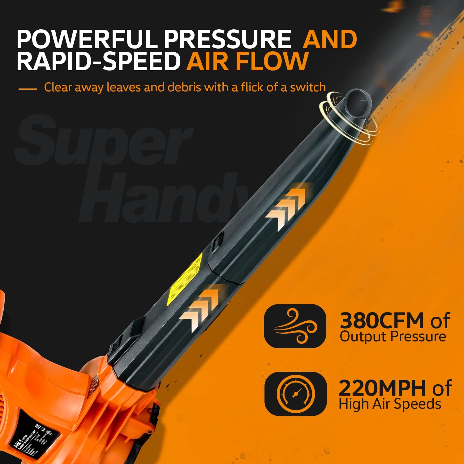 12 Amp High Performance Blower/Vacuum/Mulcher