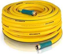 SuperHandy Garden Water Hose 5/8" Inch x 100' Foot Heavy Duty Premium Commercial Ultra Flex Hybrid Polymer Max Pressure 150 PSI/10 BAR with 3/4" GHT Fittings