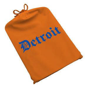 Dope Trays x Detroit Orange - background Blue logo