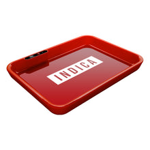 Dope Trays x Indica -  red background white logo