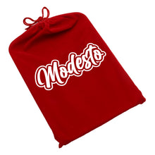 Dope Trays x Modesto – Red Background White logo