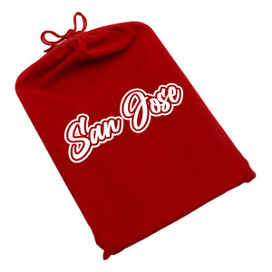 Dope Trays x San Jose – Red background white logo