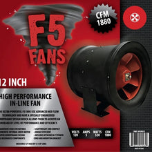 12" F5 In-Line Fan