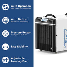 ALORAIR HDi90 BASEMENT/CRAWLSPACE DEHUMIDIFIERS 198 PPD (SATURATION), 90 PINTS (AHAM), 5 YEARS WARRANTY, CONDENSATE PUMP, AUTO DEFROSTING, RARE EARTH ALLOY TUBE EVAPORATOR, REMOTE CONTROL (OPTIONAL)