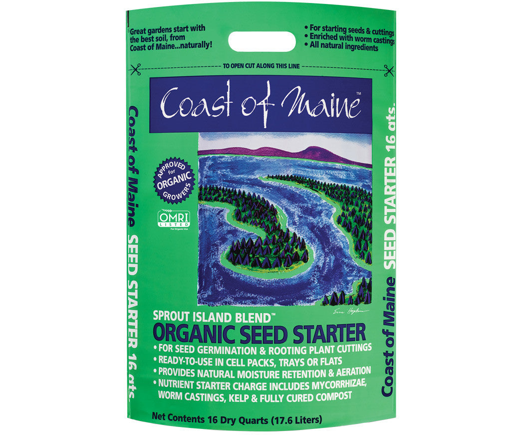 Sprout Island Seed Starter Soil, 16 Qt