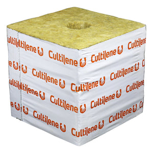 Cultilene (Cultiwool) 4x4x4 Rockwool Block (144 pieces per case)