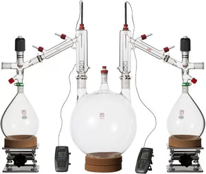 Across International Ai 10 Liter Short Path Distillation Kit with Valved Adapters
