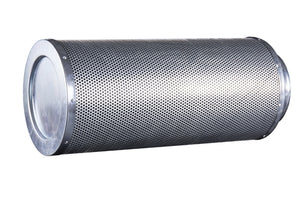 Hydro Crunch 8 in. x 24 in. Carbon Charcoal Air Filter with Flange 710 CFM Exhaust