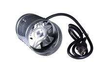 Hydro Crunch 100 CFM 4-inch Booster Fan for Indoor Garden Ventilation