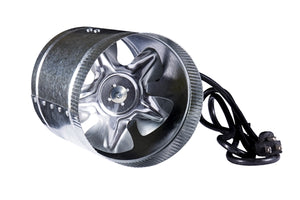 Hydro Crunch 240 CFM 6-inch Booster Fan for Indoor Garden Ventilation