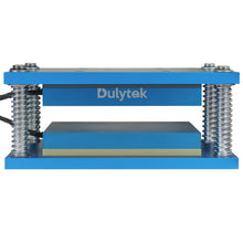 Dulytek Retrofit Rosin Heat Caged Plate Kit, 3" x 8" Food-Grade Anodized Aluminum Dual Heating Plates, for 15 - 30 Ton Shop Presses