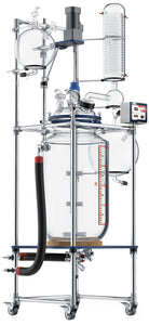 Across International Ai Fully Customizable 100L Dual Jacketed Glass Reactor