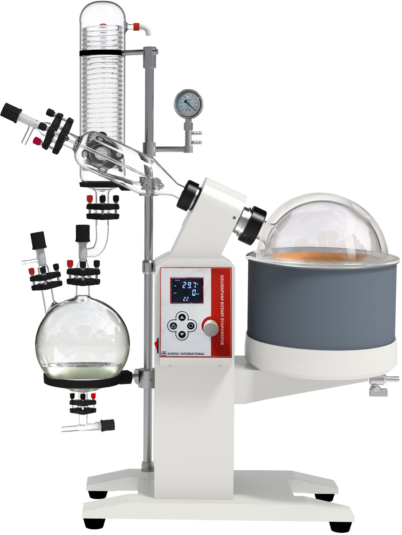 Across International Ai SolventVap 13G/50L Rotary Evaporator Motorized+Manual Lift
