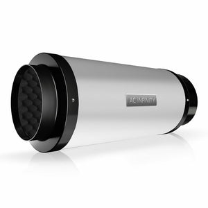 AC Infinity Inline Duct Fan Silencer, 8-Inch