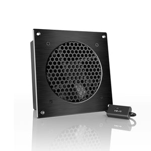 AC Infinity AIRPLATE S3, Home Theater and AV Quiet Cabinet Cooling Fan System, 6 Inch
