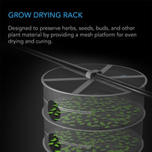 AC Infinity Hanging Herb Drying Rack, 18 In. Diameter, Four Tiers