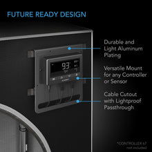 AC Infinity CLOUDLAB 864D, 2-in-1 Advance Grow Tent 5X4, 2000D Diamond Mylar Canvas, 60" X 48" X 80"