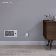 AC Infinity AIRTAP T6, Quiet Register Booster Fan System, White, for 6" x 10" Registers
