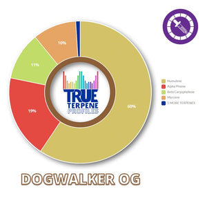 True Terpenes Dogwalker OG Profile