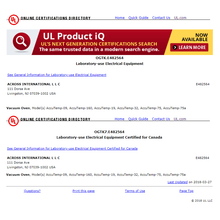 Across International 100C UL Certified 16 CF Vacuum Oven w/ 6 Shelves and SST Tubing