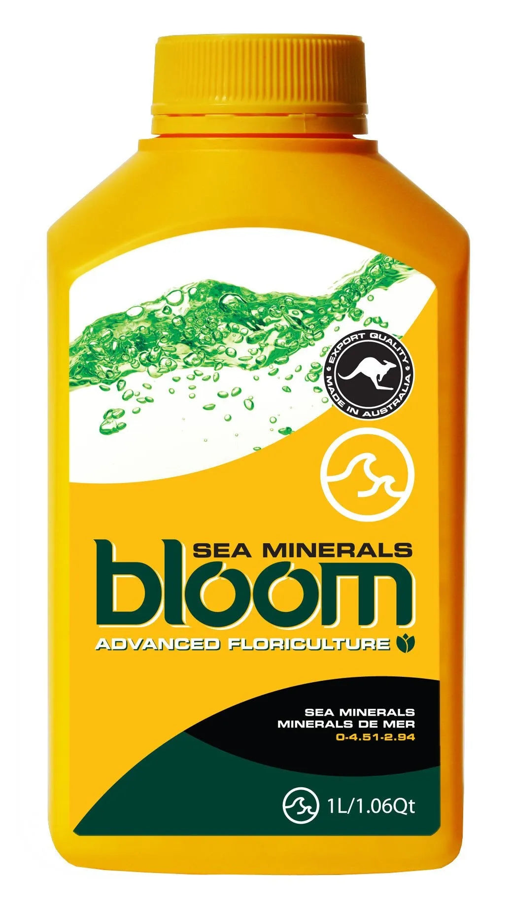 Bloom Yellow Bottle - Sea Minerals
