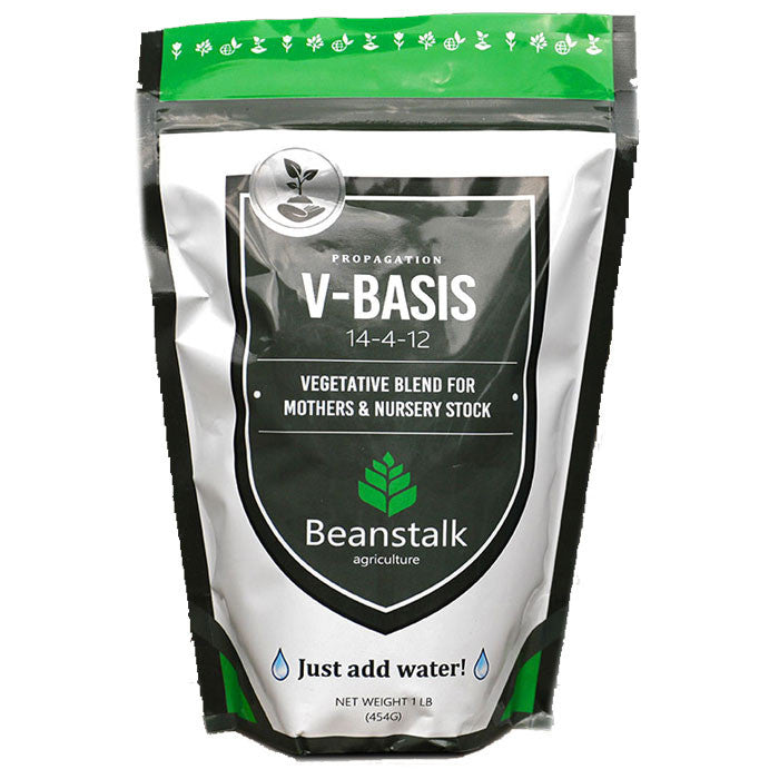 Bean Stalk V-Basis controlled release fertilizer for Veg - 1 lb pouch - Case of 20