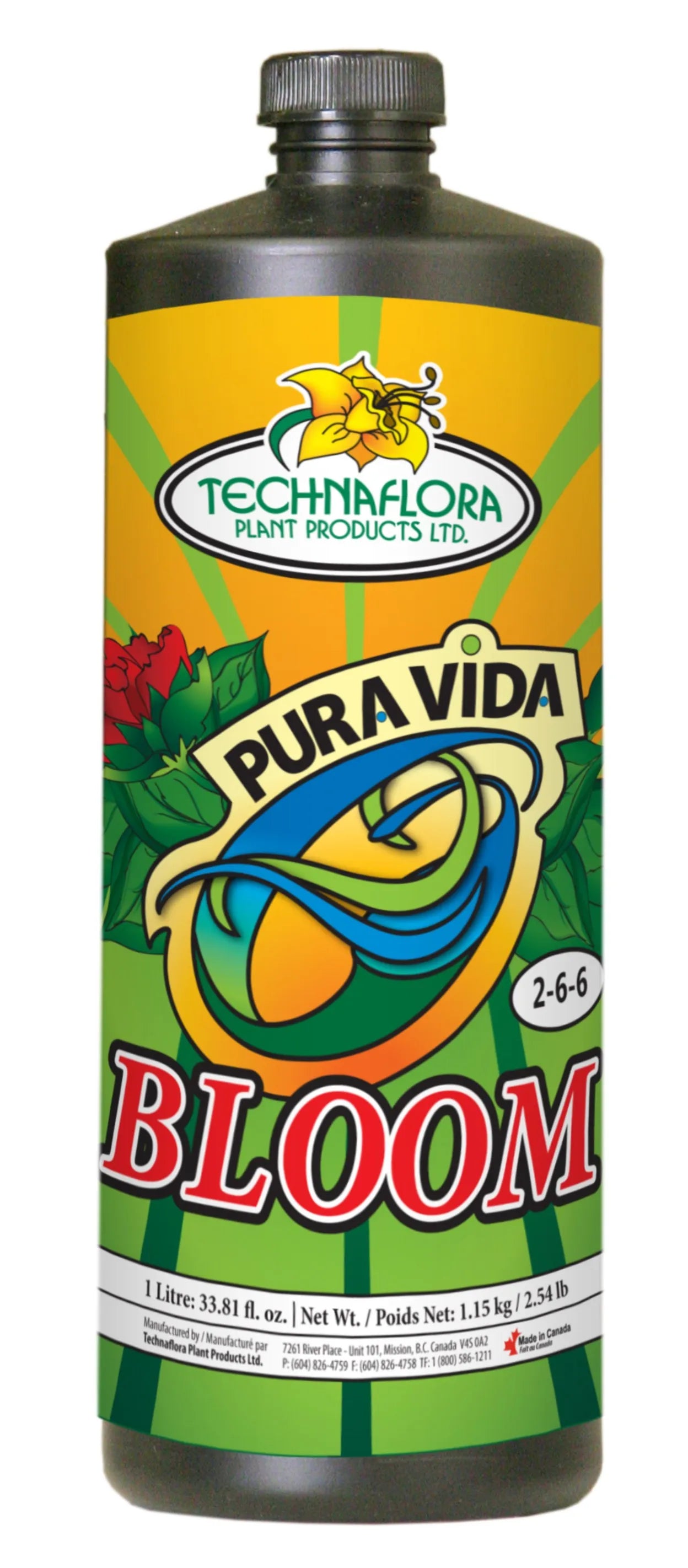 Technaflora Pura Vida Bloom 2 - 6 - 6