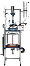 Across International Ai Fully Customizable 20L Dual Jacketed Glass Reactor Systems