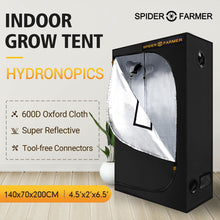 Spider Farmer 55”x28”x80” 140cm x 70cm x 200cm Indoor Grow Tent