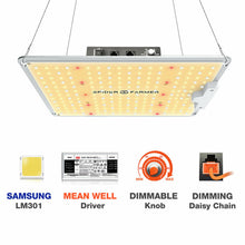Spider Farmer SF1000 LED Grow Light With Dimmer Knob