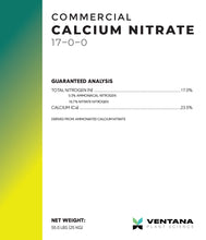 Ventana Plant Science - Calcium Nitrate (17-0-0) 23.5% Ca - 55 lbs