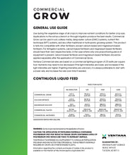 Ventana Plant Science - Commercial Grow (7-14-33) - 50 lbs