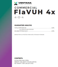 Ventana Plant Science - FlaVUH 4X Concentrate (4-0-4) (Biostimulant + Oil Production)