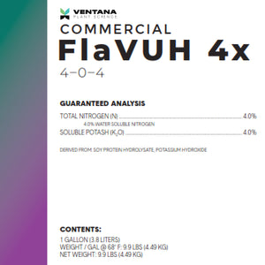 Ventana Plant Science - FlaVUH 4X Concentrate (4-0-4) (Biostimulant + Oil Production)