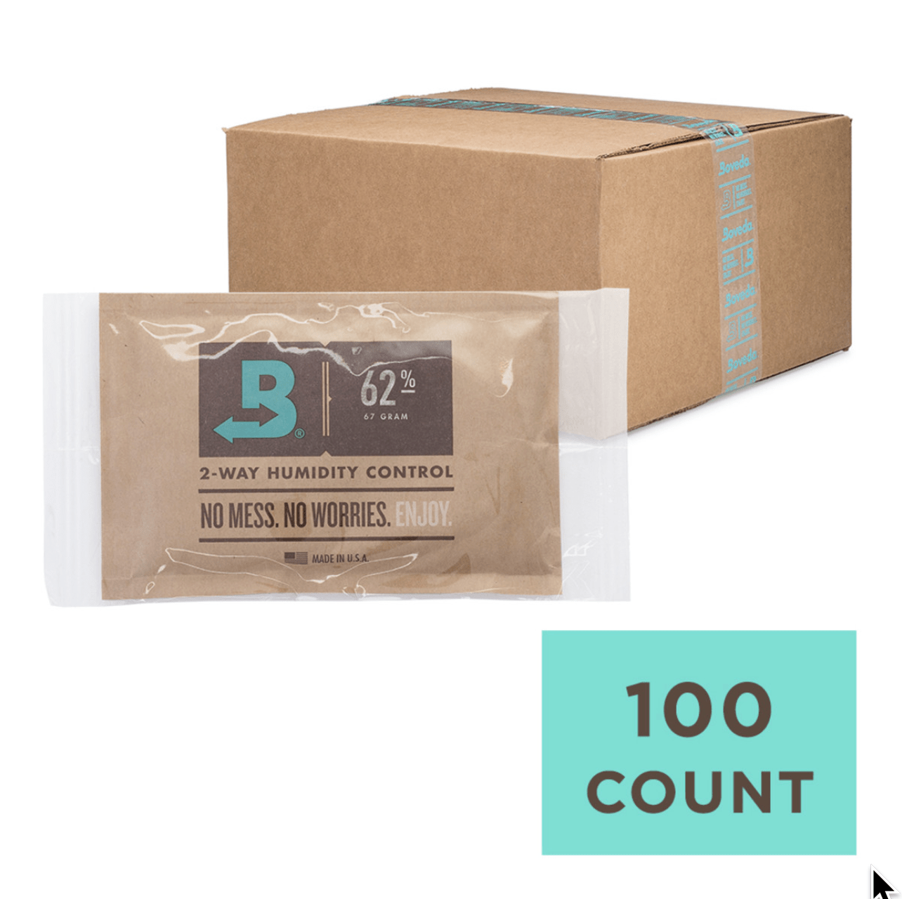 Boveda Humidity Packs 58% (67 Gram) 12/Box